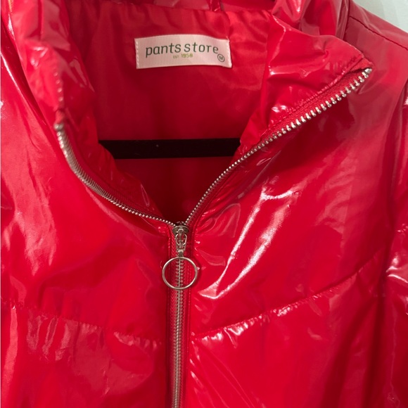 Red Puffer Jacket - Picture 2 of 3